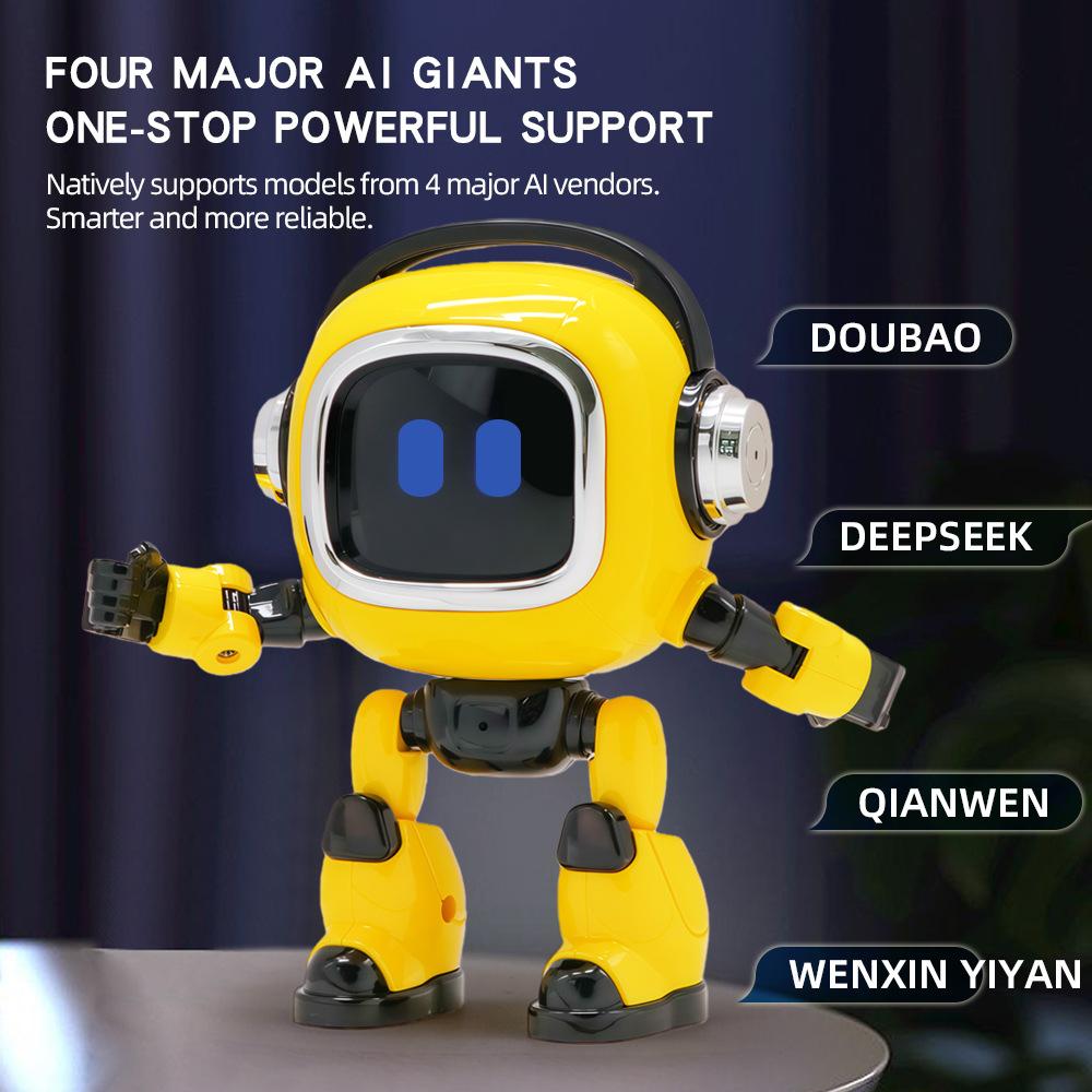 Deepseek Ai Voice Rc Robot Intelligent Voice Control Storyteller Encyclopedia Q&A Life Assistant Educational Toy For Boys Kids