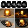 For 03-16 Dodge Ram 1500/2500/3500/4500/5500 Smoke Cab Roof Marker Light Amber×5
