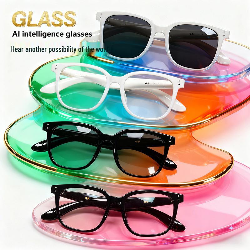 F66 AI Bluetooth Glasses: Real-time Translation In 100+ Languages, Music & Calls Smart Glasses
