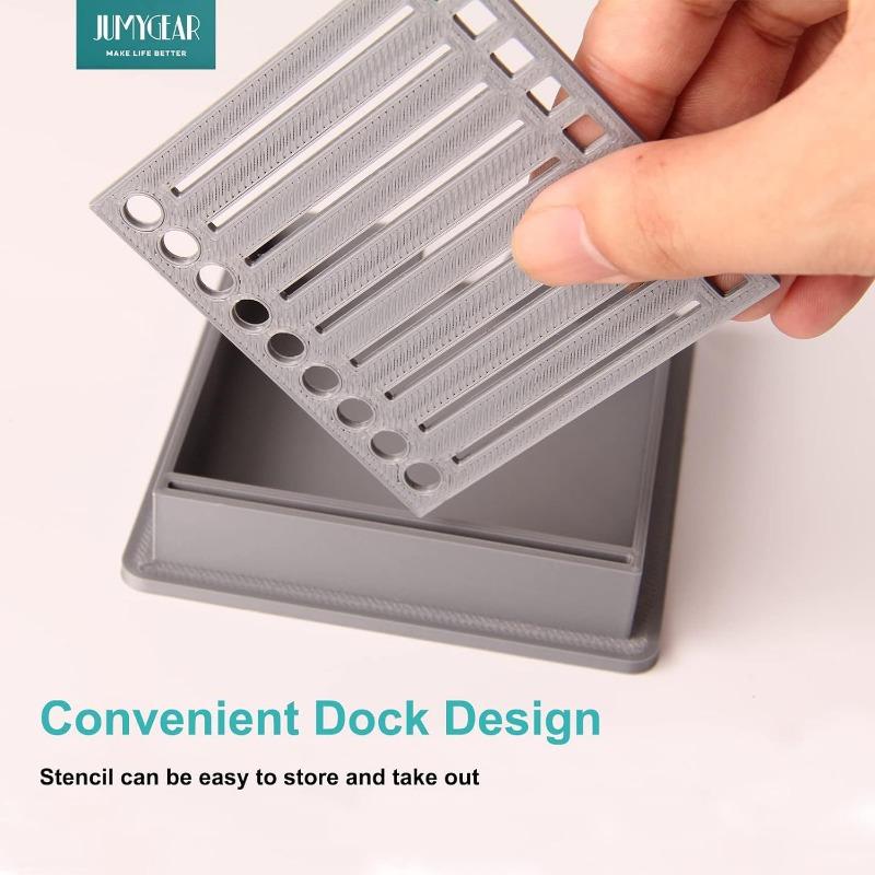 1SET Post-It Note Template Box Post-it Note Box