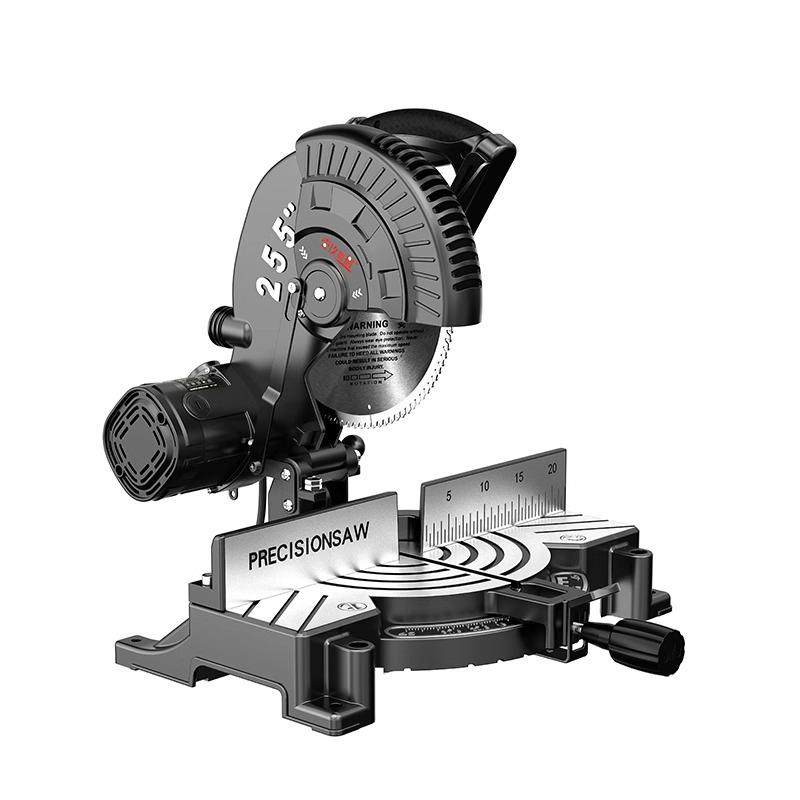 High Precision 10-Inch Aluminum Alloy Multifunctional Miter Saw for Wood and Aluminum Cutting At 45°