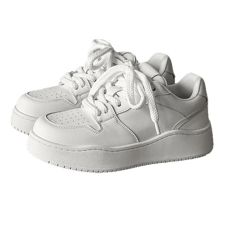 Couple Shoes Autumn New Bread Shoes Platform Heightening Board Shoes Casual Board Shoes