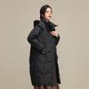 XueZhongFei Women's Mid-length Slimming Warm Down Coat X40143342F