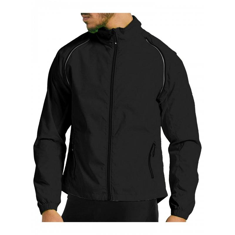 Mens Waterproof Cycling Jacket Convertible Vest Lightweight Outdoor Hiking Raincoat Reflective