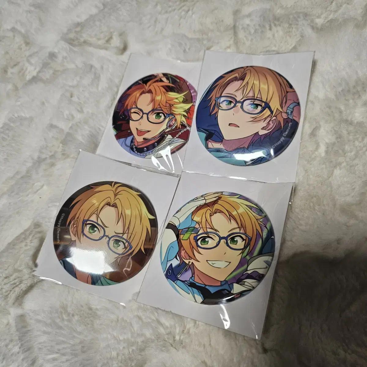 

Anstar November Collection Can Badge Makoto Idol Casual Carenov