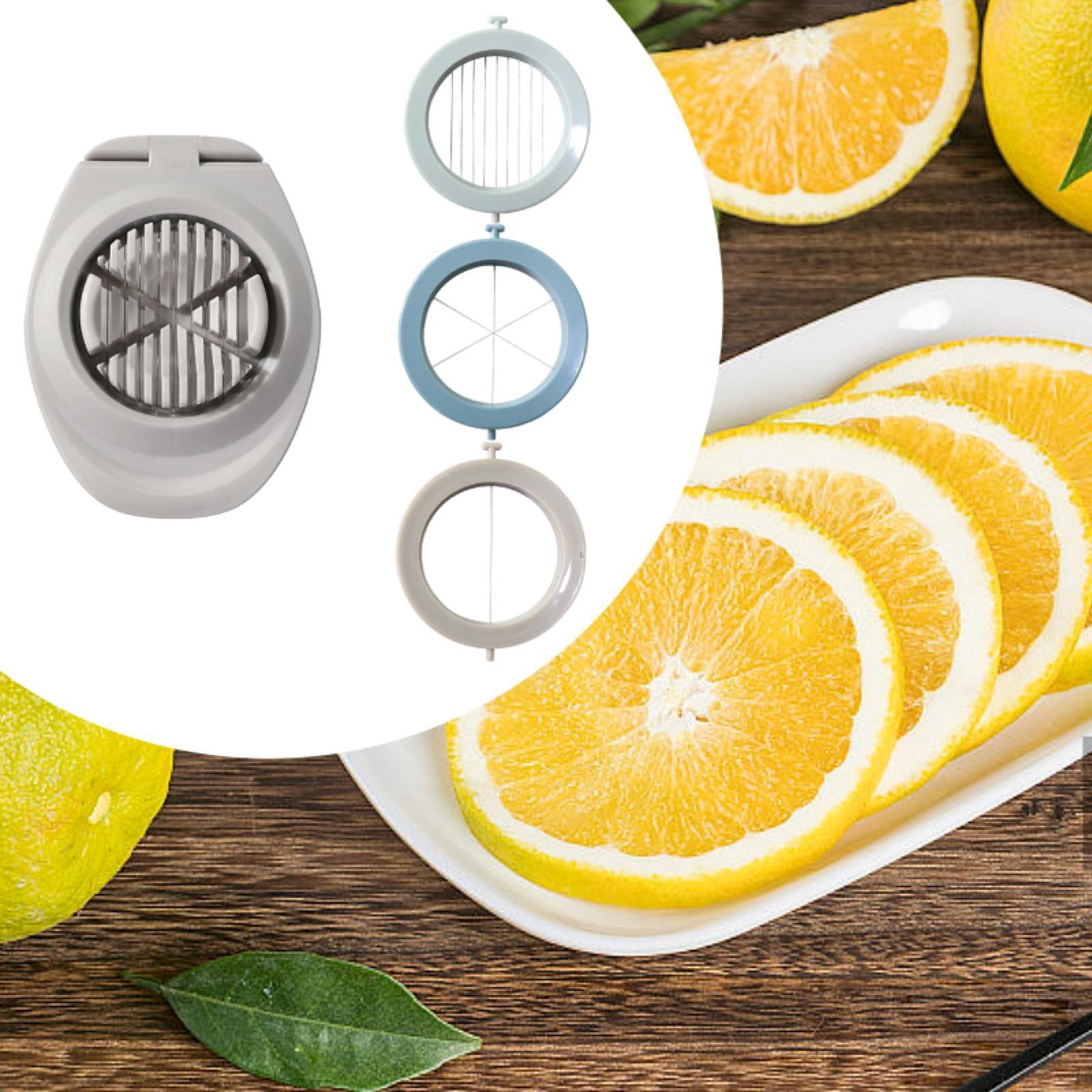 

Роскошный набор из яйцерезки и фруктового ножа для домашней кухни серый