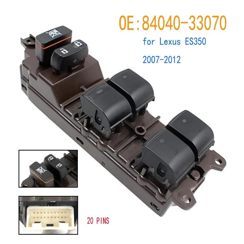 

Driver Side Power Window Control Switch glass Lifter Button Parts for Lexus ES350 2007 2008 2009 2010 2011 2012 Car Accessories