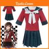 Maki Harukawa Danganronpa Schuluniform Cosplay Kostüm Jacke Rock Set Outfit