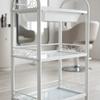 Hairdressing Assistant Trolley Table on Wheels for Dyeing B74-St021 for Beauty Salon Cabinet with Drawers