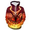 New Hoodie Cool Satan Men's Women's Children's 3D Printed Hooded Pullover Long Sleeve Loose Casual Comfort Sports Style