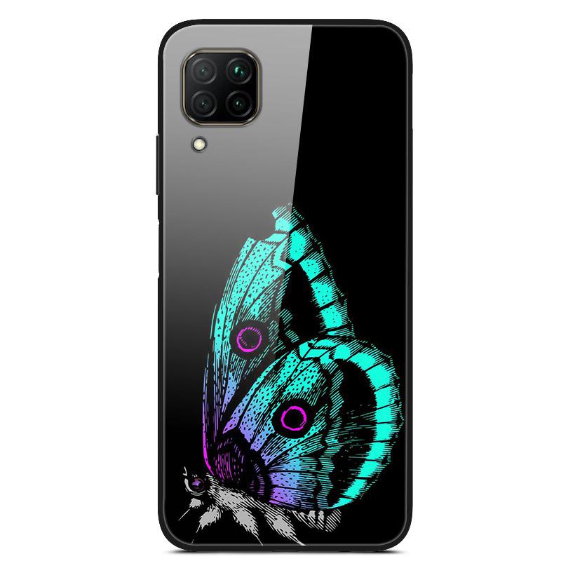 Luxury Cover Case for Huawei P40 Lite Tempered Glass Cover for Huawei P40 Lite E Phone Case for Huawei P 40 Lite Coque P40Lite E