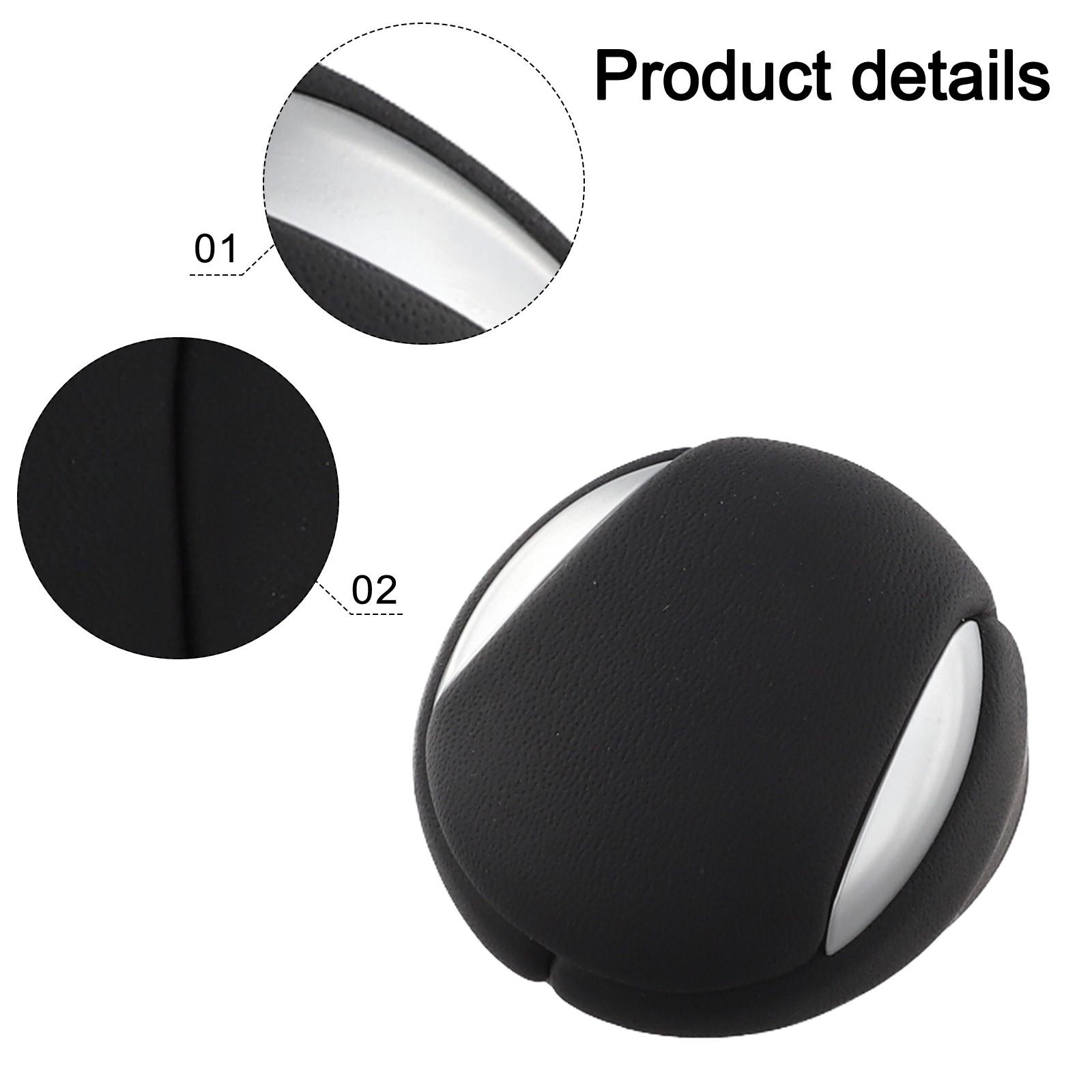 

Car Interior Upgrade Black And Silver Car Interior Accessory Stylish Automatic Gear Knob Sleek And Modern Look China Mainland