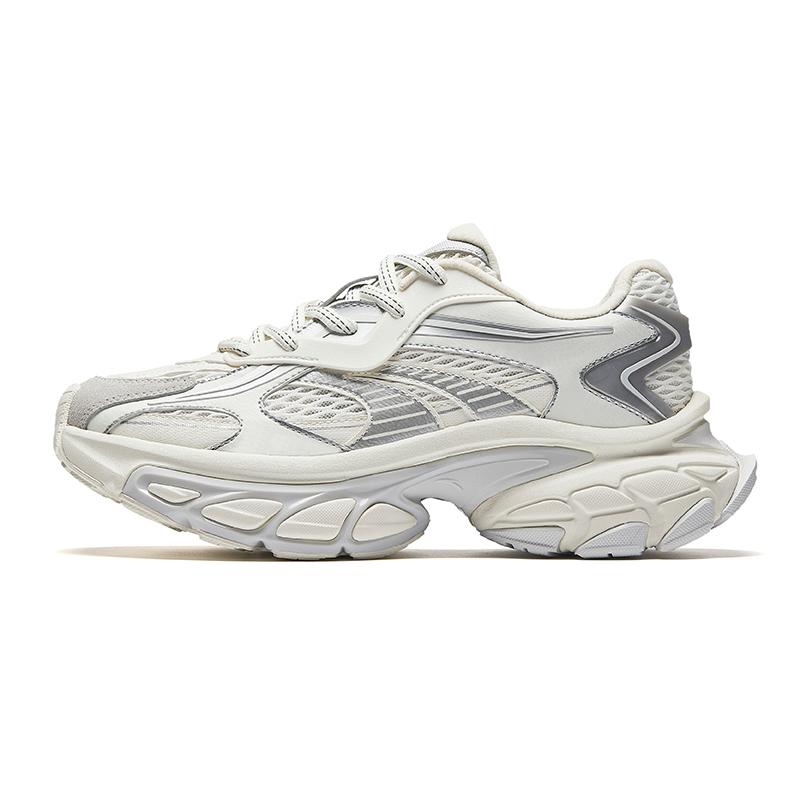 

Anta Star Moon 1.0 Retro удобные нескользящие дышащие низкие папины туфли мужские кроссовки серебристые 912418880-6 41