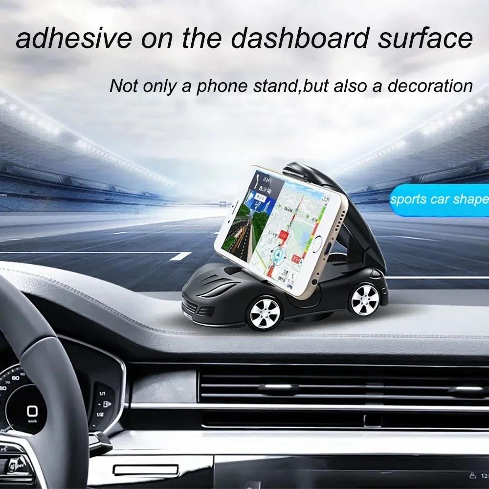 Sport Car Model Car  Multifunctional  practical Phone Holder Universal Dashboard Easy Clip Mount GPS Display Bracket Parking Num