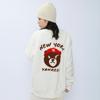 New MLB New York Yankees Sweatshirts Unisex Ivory 3AMTEC816-50CRS