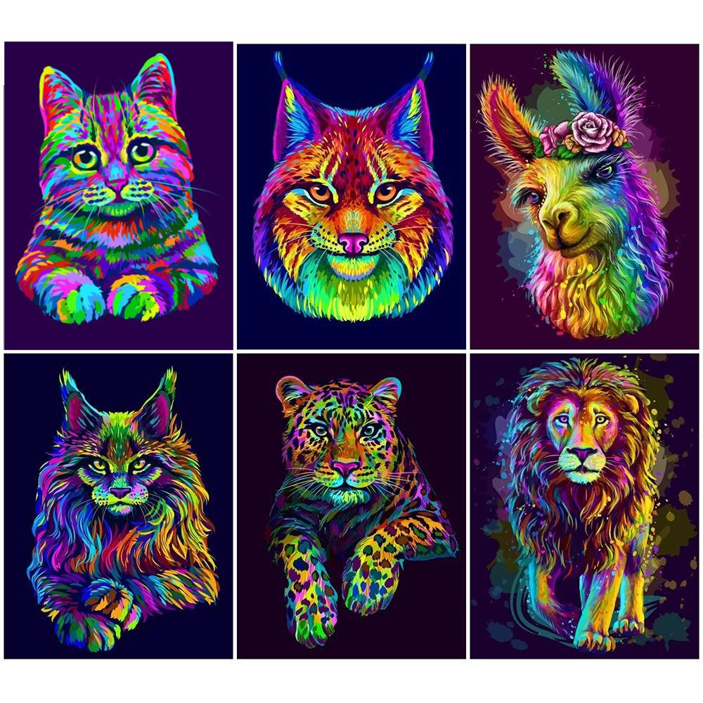 5D Diamond Painting Kit Completo 'Cigno' 60x80cm – Tela Con Numeri, Cristalli Rotondi, Per Adulti E Bambini