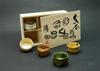 Awasaka Gokama Sake Cup Delicacies Set (Wooden Box) 7-1665