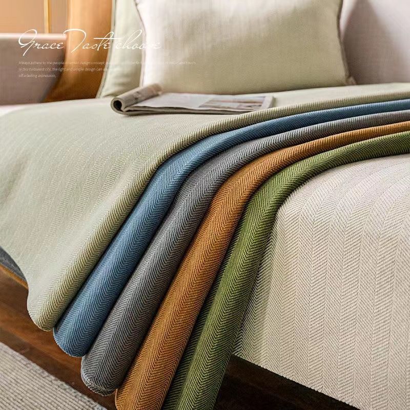 Chenille Sofa Cushion Four Seasons Universal Non-Slip Affordable Luxury Style Modern High-End Simple Cover Towel Sofa Cover