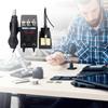 Soldering Station with Double Display and Adjustable Temperature 100°C-450°C Hot Air Rework Station LED