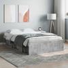 VidaXL Bed Frames Concrete Grey 120x200 Cm 3203855