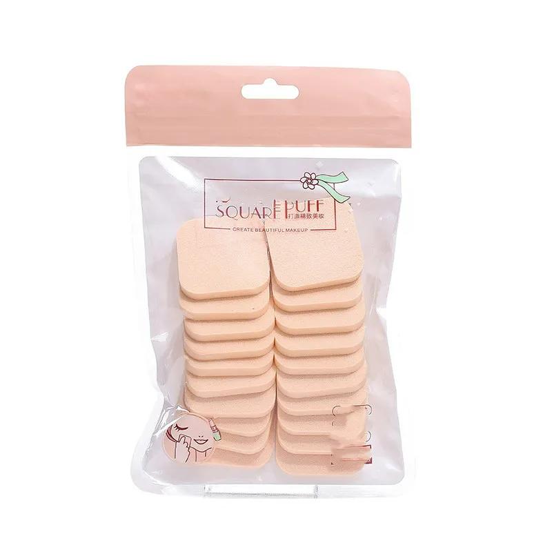 20Pcs Bb Cream Foundation Puff Wet And Dry Use Set Beauty Cosmetic Tool Makeup Sponge Facial Sponges Powder Puff Soft