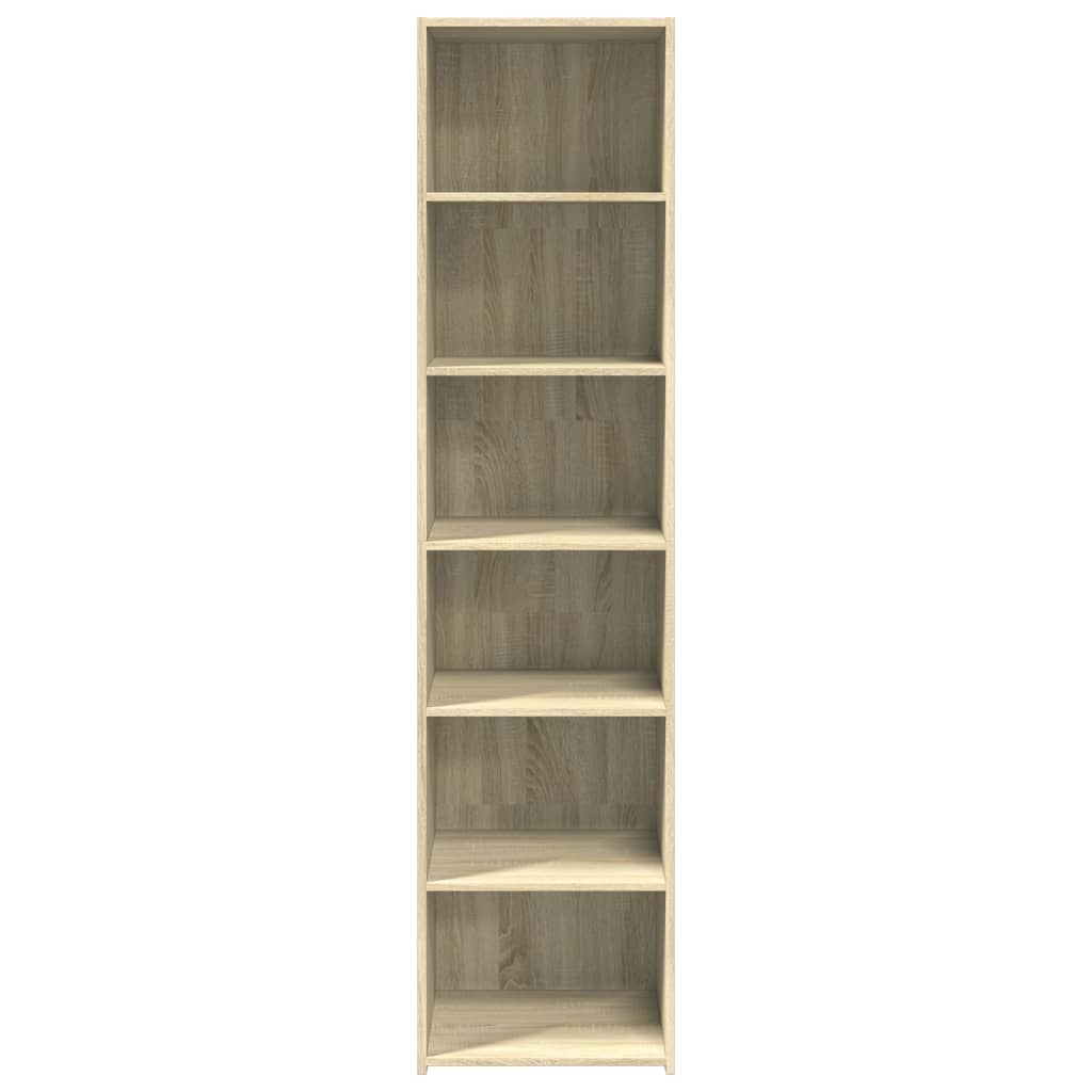Highboard Sonoma Oak 45 X 41 X 185 Cm Particleboard