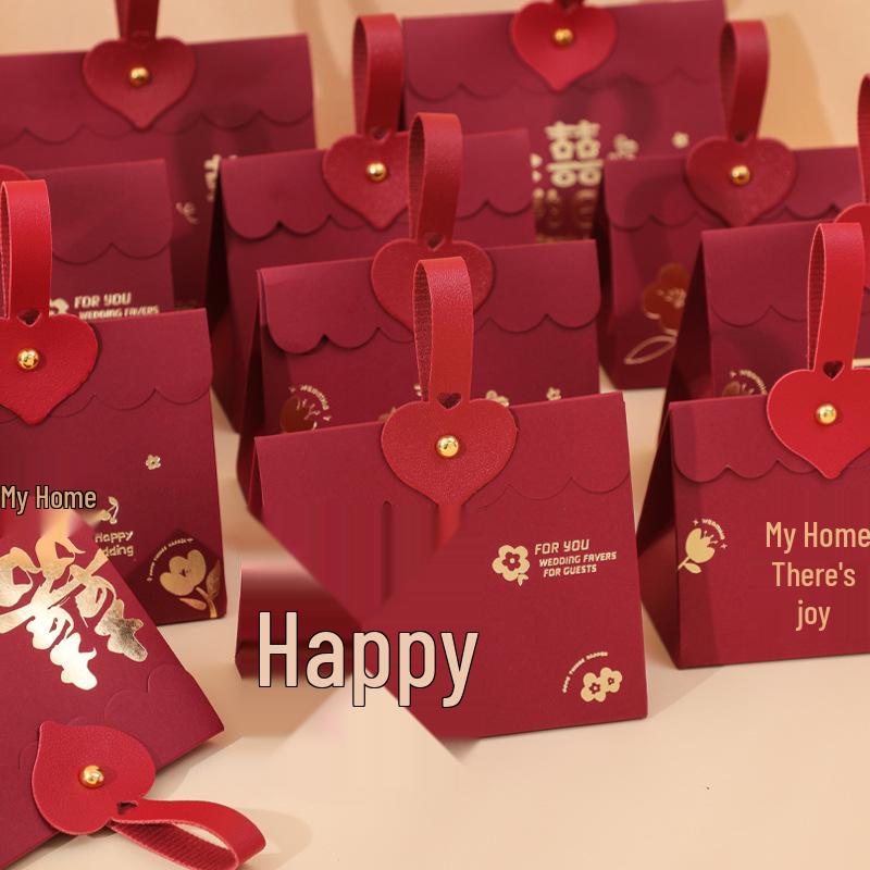 2023 Chinese Style Wedding Candy Gift Box