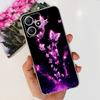 Cute Flower Cat Painted Case For Xiaomi Redmi 12 5G 2023 Soft Silicone TPU Back Cover For Redmi12 5G Global Phone Bumper