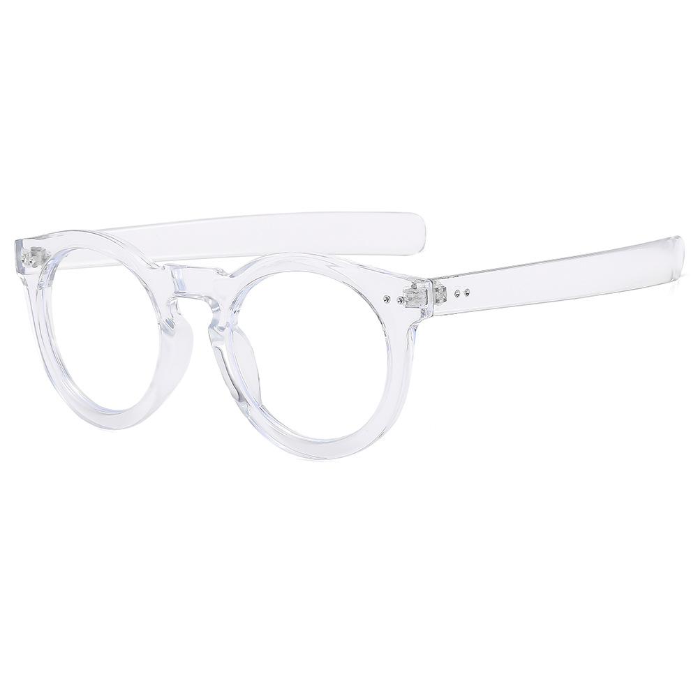 New Oval Glasses For Women  Fashionable Anti-Blue Light & Studded Frames Trendy Clear Lens Eyewear Prescription Ready
