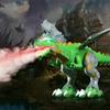 Walking Toy Dragon Fire Breathing Water Spray Dinosaur Kids Boys Christmas Gift