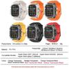 Transparent Modification Kit For Apple Watch Series11 46mm Strap 45mm 41mm Case for IWatch Series 10 9 8 7 44mm 40mm 654SE Rubber Band Refit Mod