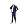 Under Armour Rival Knit Track Suit Zip Jacket And Comfortable Running Long Pants Casual Sports Set Men Suit Navy-Blue 1357139-410