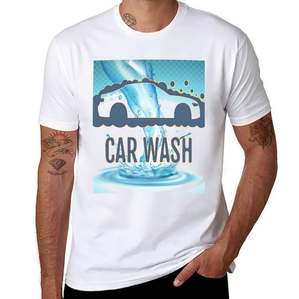 Car Wash Tshirt Independence Day Short Sleeve Tshirt