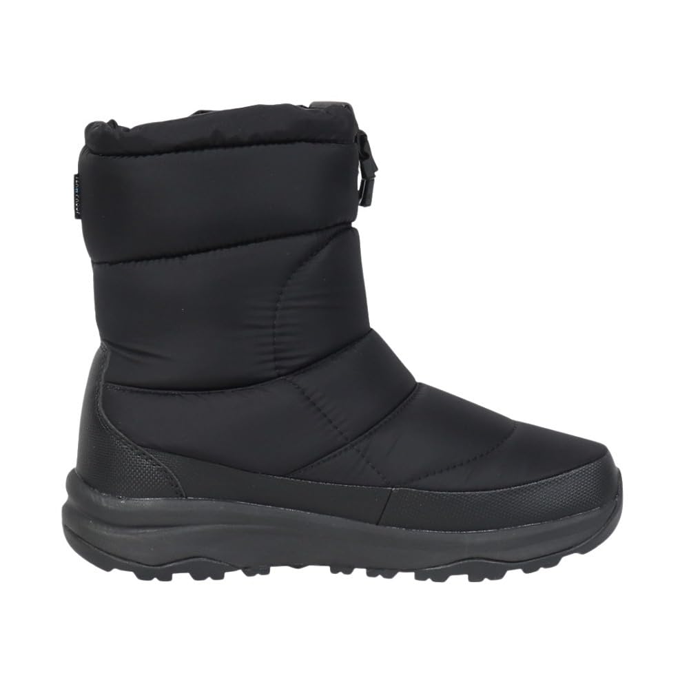 THE NORTH FACE Nuptse Bootie Waterproof VII NF52272 TNF Black/TNF Black 2, 27.0 cm (Unisex Waterproof Insulated Winter Boots)