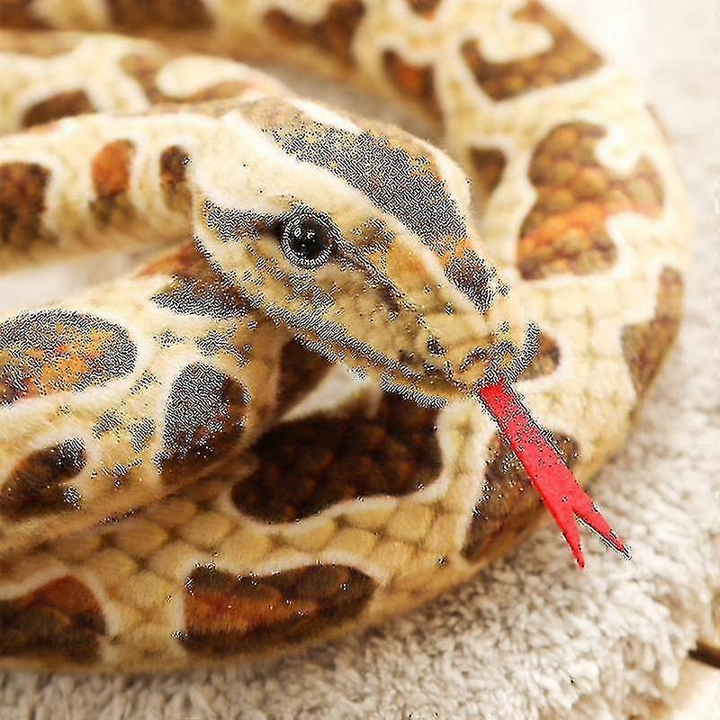 Snake Stuffed Animal Plush, Giant Anaconda Realistic Kids Toys