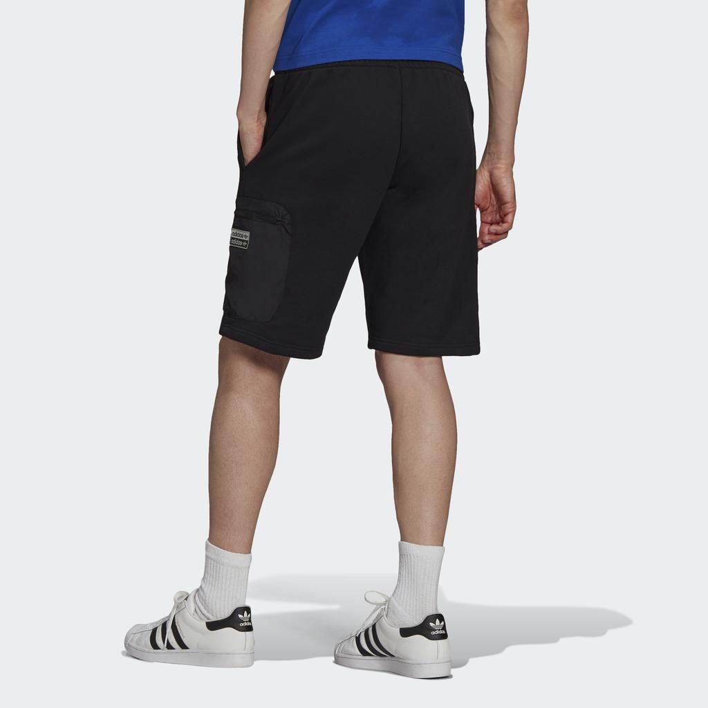 Adidas Originals Tactical Shorts With Metal Zip Pockets Men Bottoms Black H36246