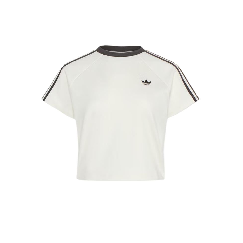 

Adidas Originals Solid Color Short Sleeve Round Neck Pullover T-Shirt Women tops KY8479 M