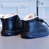 Winter Baby Shoes Infant Girls Boys PU Leather Cotton Boots Warm Thicken Plush Kids Shoes Soft Sole Non-Slip Walking Snow Boots