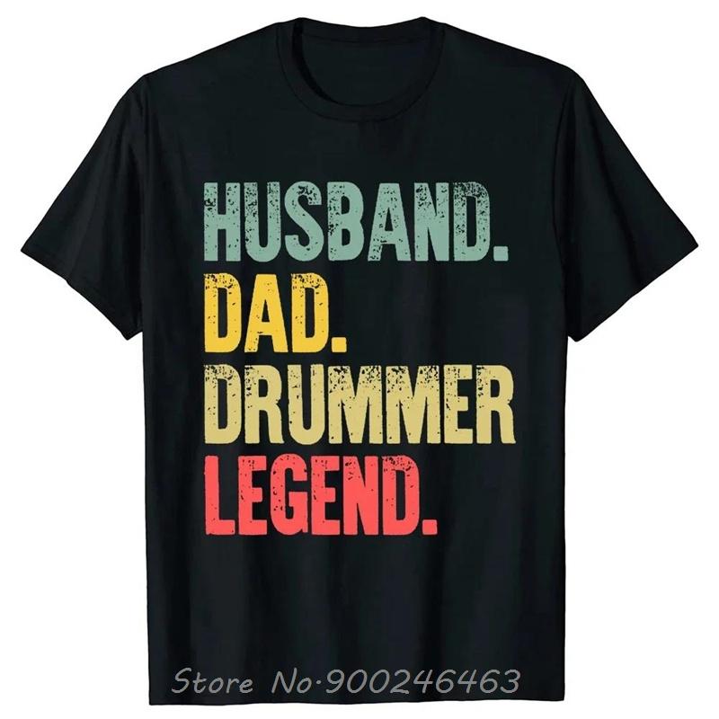 Drummer Vintage Evolution Of Unisex Drumsticks Drumset Drum Set Tshirt Tees Cotton I Destroy Silence Drumming Tshirts Unisex Clothes