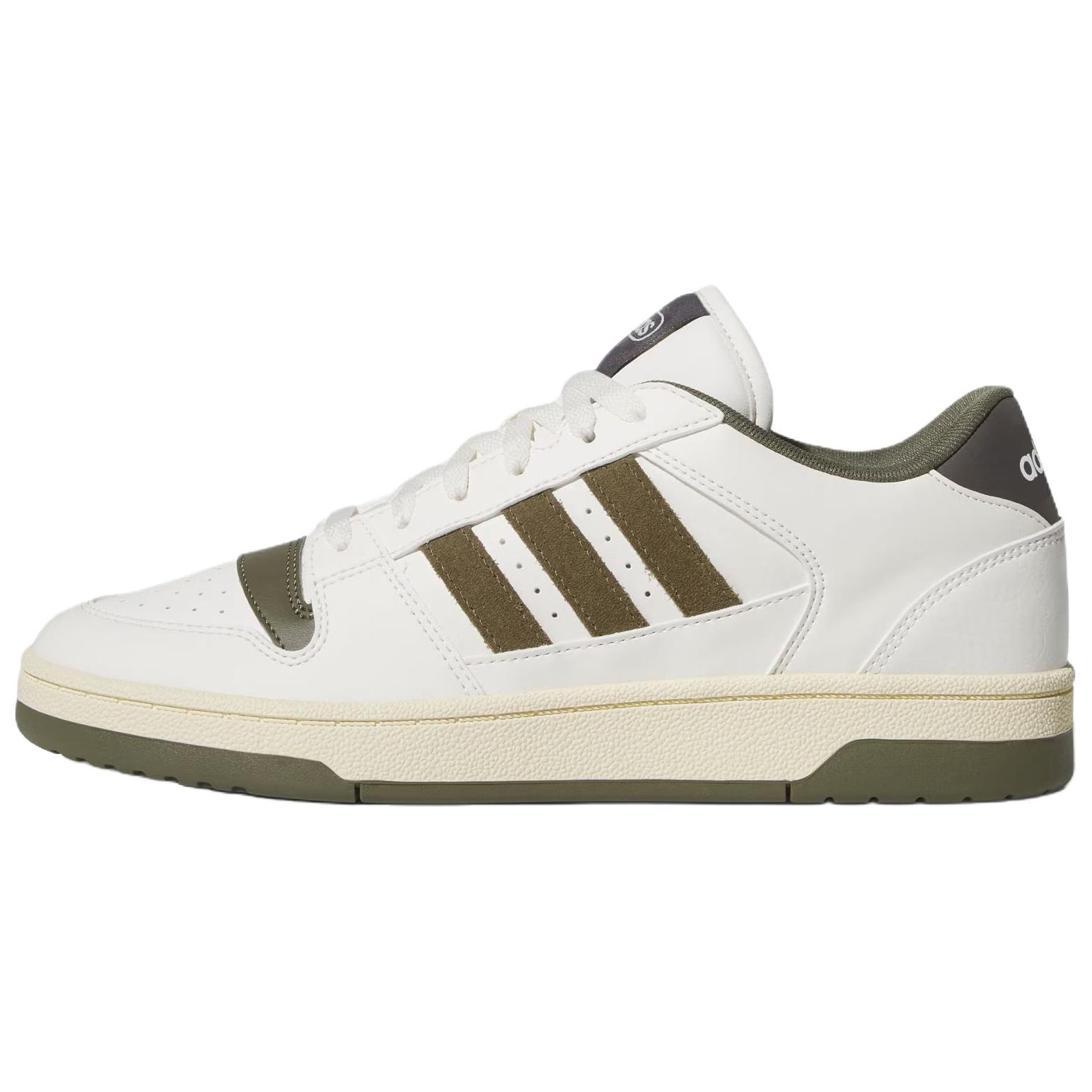 

New Adidas BREAK START Abrasion Resistant Low Top Skateboard Shoes Unisex White JS3380 43