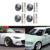 Car Bumper Push Hood Latch Button P Quick Release 4Pcs 30Mm Clip Kits Bonnet Lock Clips Latches