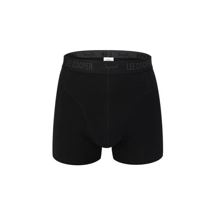 Lee Cooper Men' Black Trunks 10 Pack, Boxer Shorts, Size