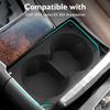 Center Console Cup Holder Insert for 2007-2012 Lexus ES 350 Accessories Replace ES350 Cup Holder Non-Slip Silicone