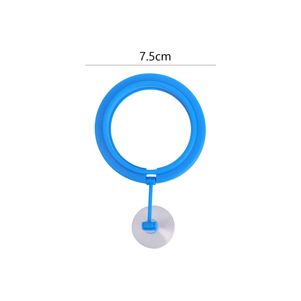 Aquarium Feeding Ring Fish Tank Station Floating Food Tray Feeder Square Circle Accessories Fish Foods Feeder with Suction Cup