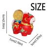 Cartoon Zodiac Horse Ornaments Handcrafted Rotatable Resin Cartoon Horse Statue Year of The Horse Horse Mascot