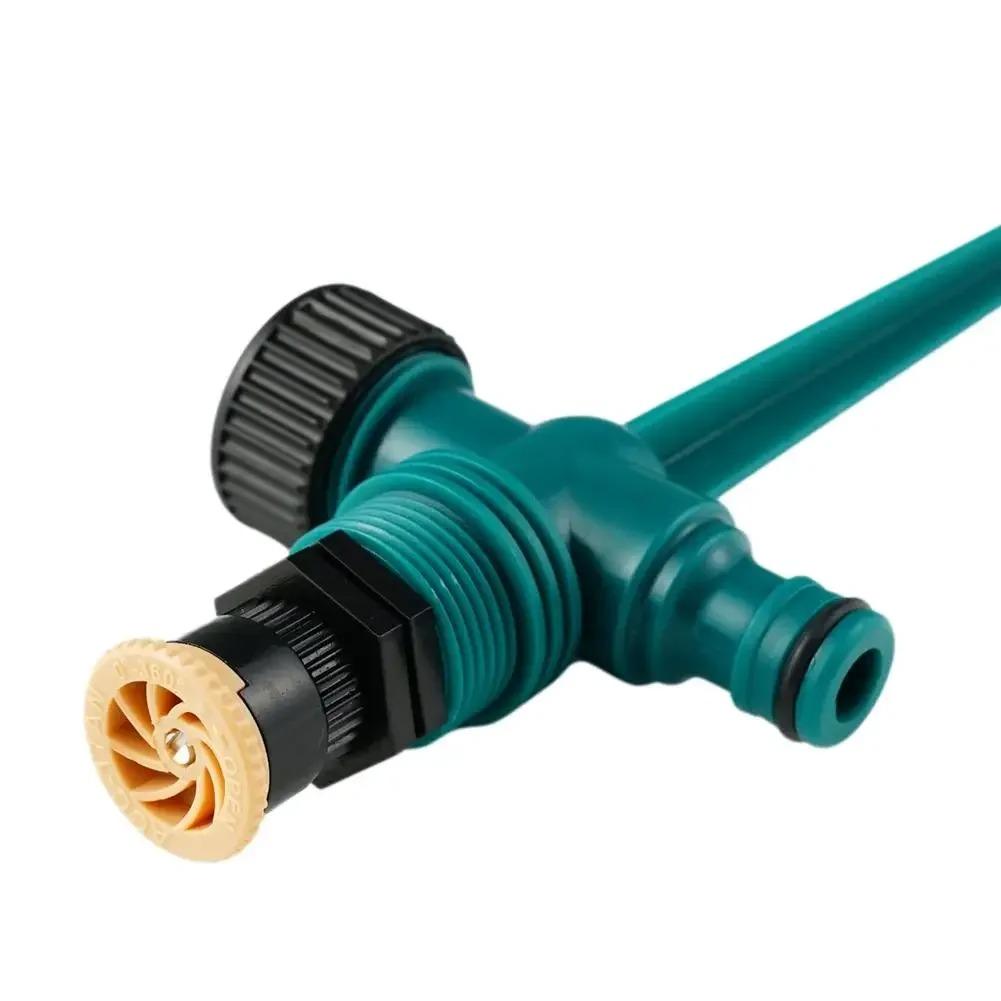 1-10pcs Garden Sprinkler 360° Rotation Irrigation Watering  Agriculture Ground Automatic Tube Adjustable Plug Buried Atomization