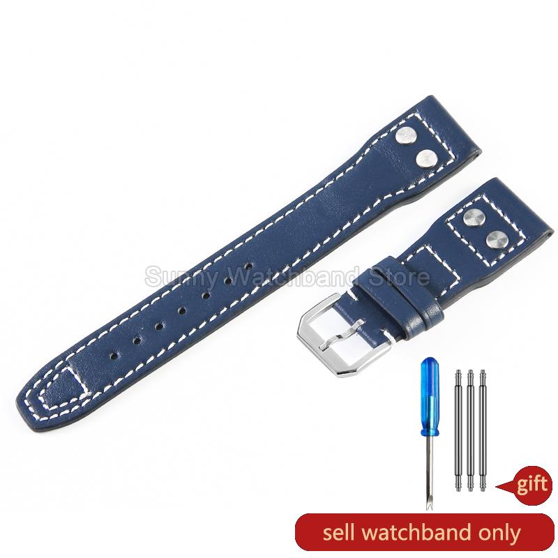 Kratzfest Verstärkte Kanten Spezielle Schnittstelle Nadelverschluss Vintage für IWC Portofino Portugieser Mark Rindsleder Uhrenarmband