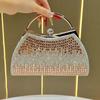 Diamond-encrusted handbag, high-end light luxury dinner bag KTV dress bag, one-shoulder messenger women's bag