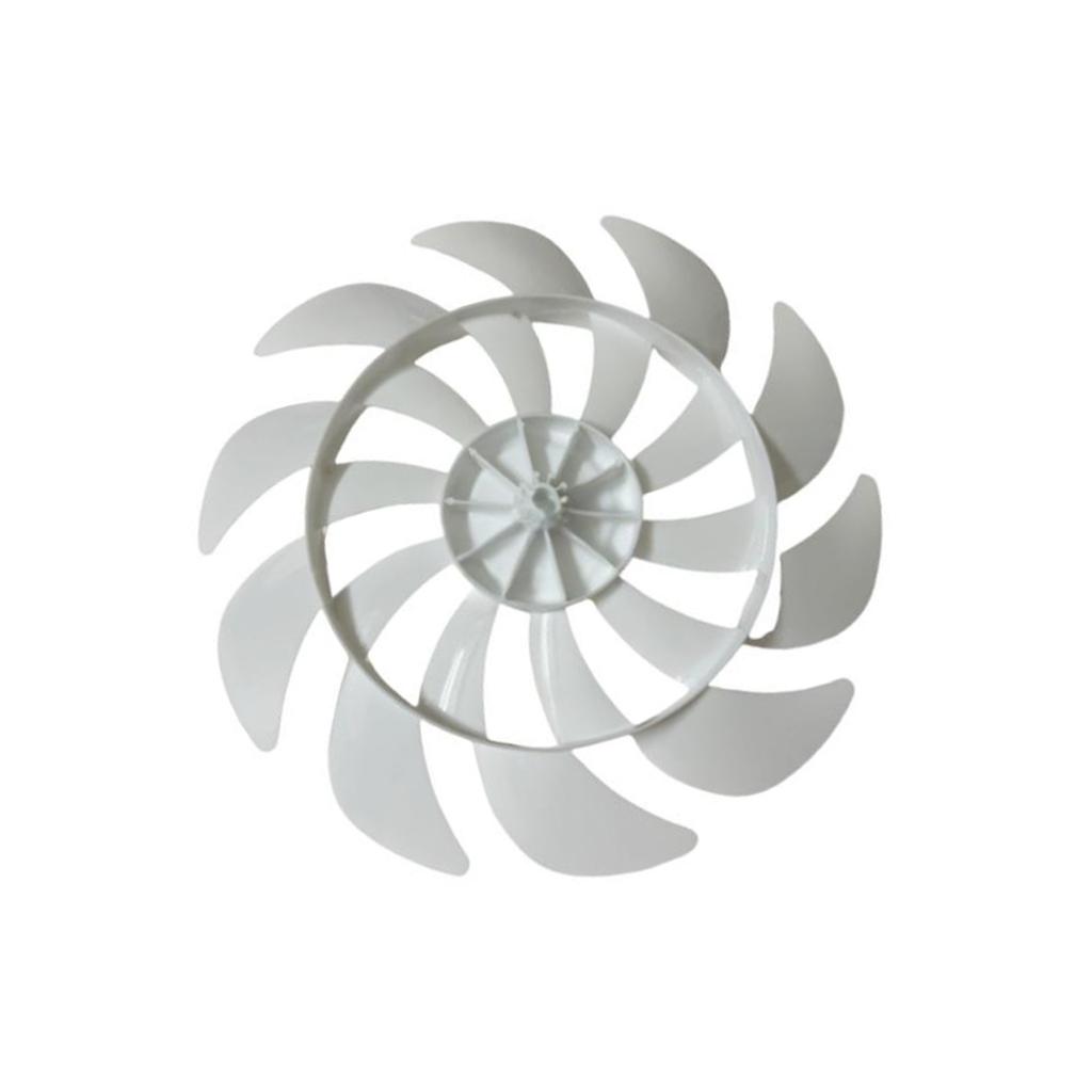 10/12inch Plastic Fan Blade 10 Blades Fan Blade Replacement Electric Fan Blades Part General Fan Accessories for Standing