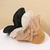New bucket hat spring and autumn cotton labeling hat women's sunscreen sun hat big brim sun hat